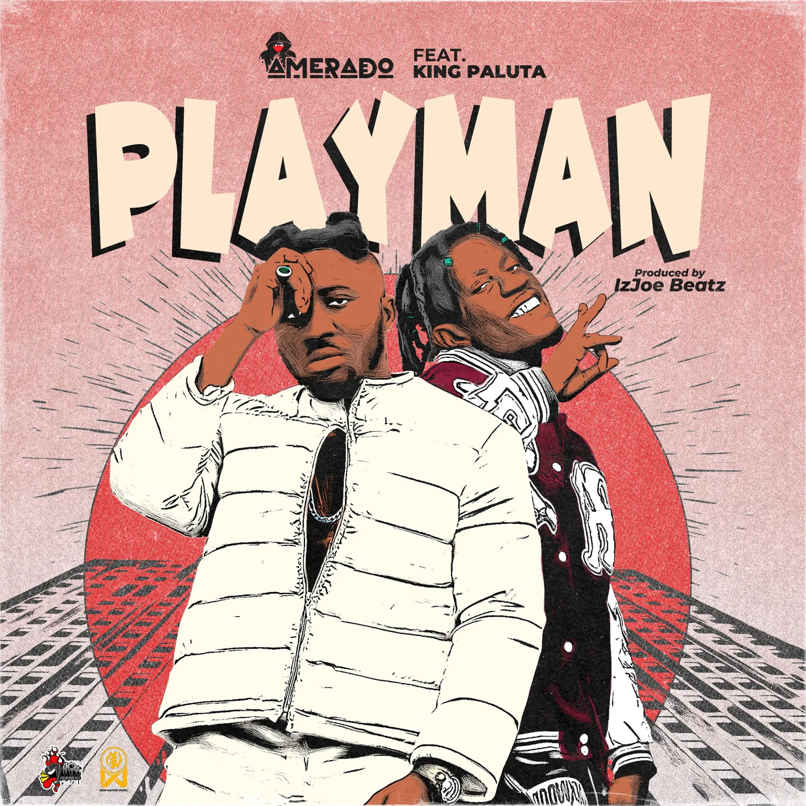 Ghanaian Music Icons Amerado And King Paluta Collaborate On Dynamic New Single “Playman”