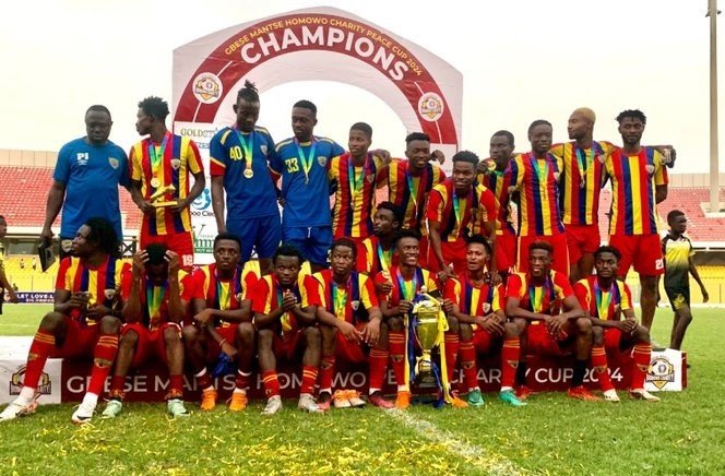 Goalkeeper Ben Asare’s Last Kick Wins Maiden Gbese Mantse Peace Cup For Hearts Of Oak