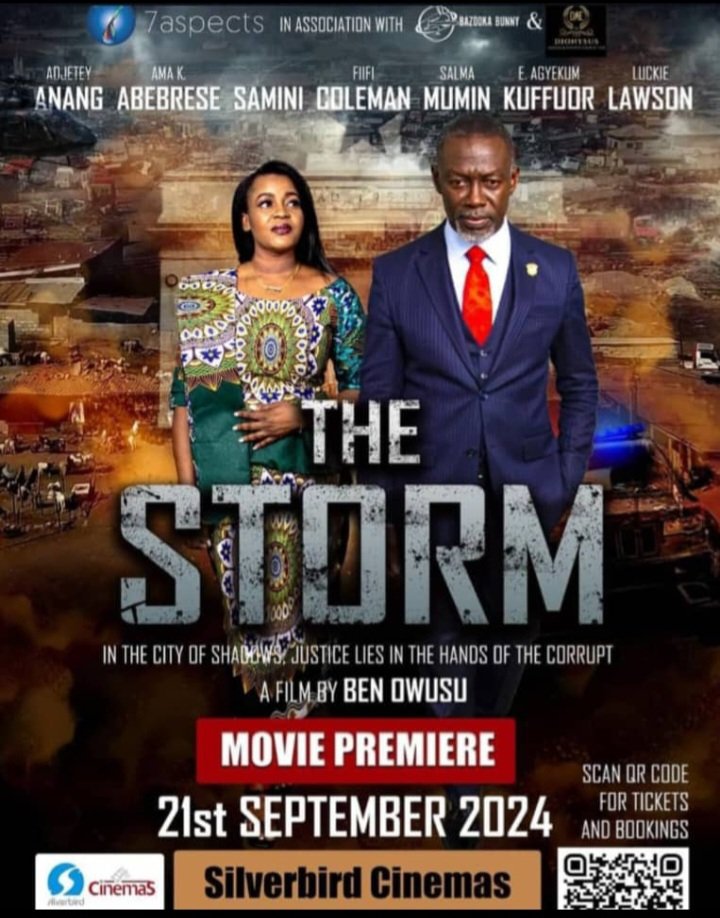 The Storm: Star-studded Movie Premieres On September 21 & 22 In Accra, Kumasi