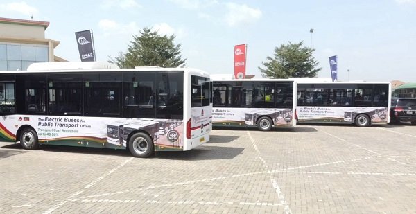 Vice President Bawumia Unveils Cost-Saving Electric Bus Fleet