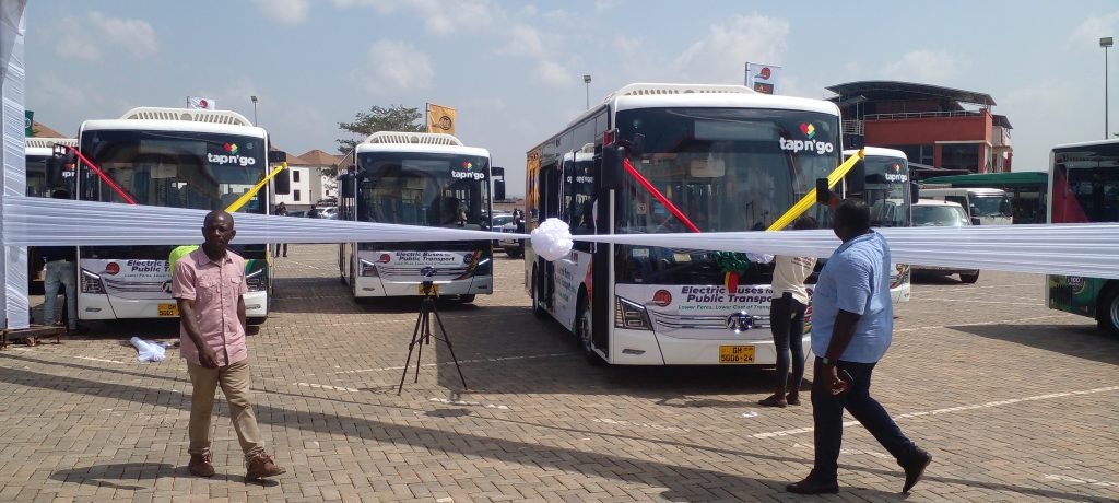 Vice President Bawumia Unveils Cost-Saving Electric Bus Fleet