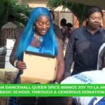 Spice Donates School Supplies