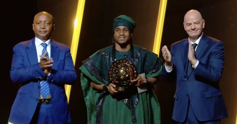 Ademola Lookman as CAF 2024 Player of the year