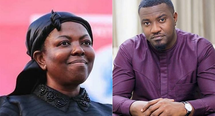 John Dumelo and Lydia Seyram Alhassan