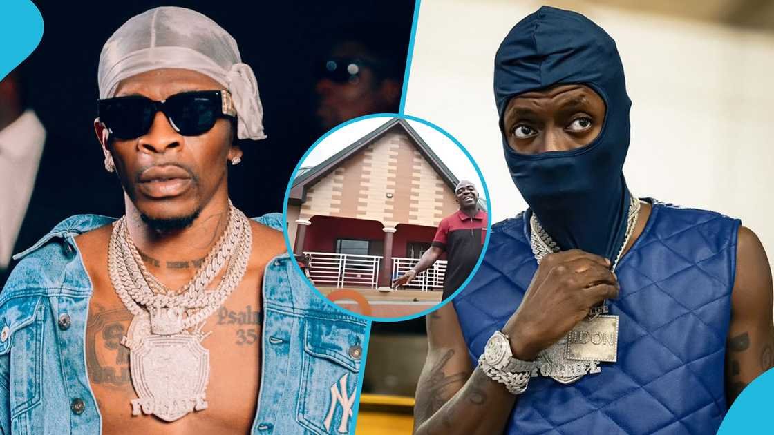 Shatta Wale Surprises Mother with (3) Three-Bedroom House After Her Plea for Support