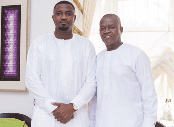 John Dumelo and his Dad