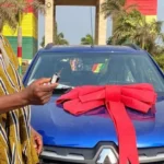 Kumasi Man's Walk to Mahama's Inauguration Earns Car Gift