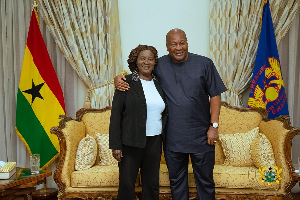 Vice President Naana Jane Opoku-Agyemang Returns After Health Issues