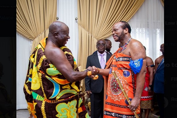 Asantehene and King Mwanti III