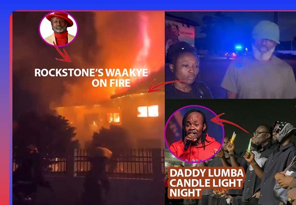 Fire destroys Rockstone Waakye and Lumba Candle Light Night