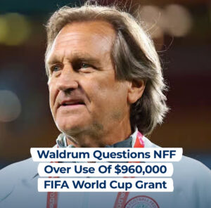 Former Super Falcons Coach Randy Waldrum