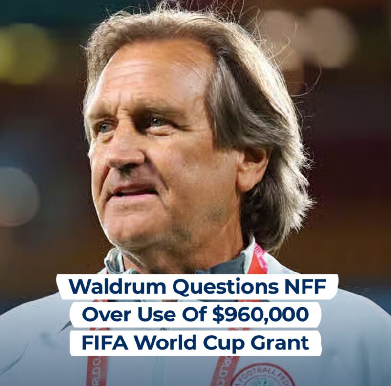 Former Super Falcons Coach Randy Waldrum