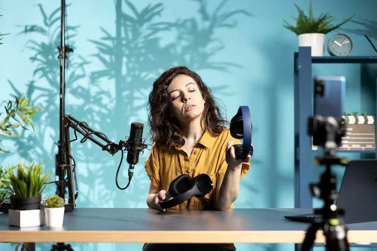 A good arrangement makes podcasting simple