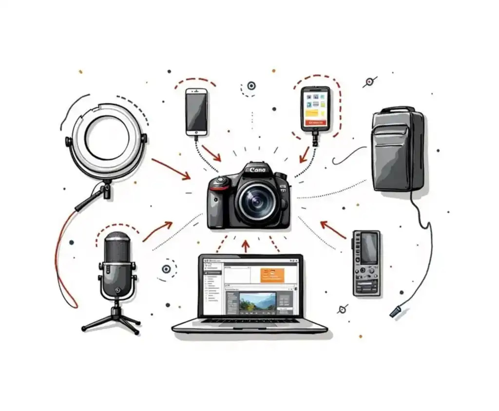 Basic equipment to building a youtube chanal