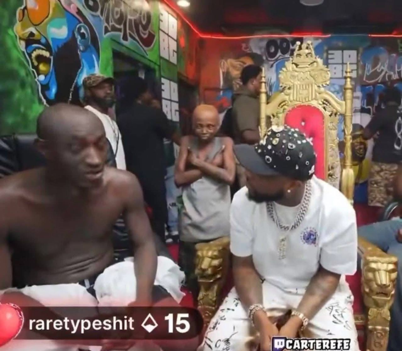 Carter efe live stream