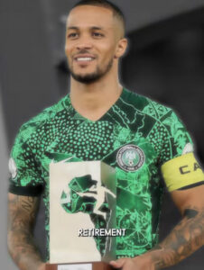 Super Eagles Captain William Troost-Ekong Retires