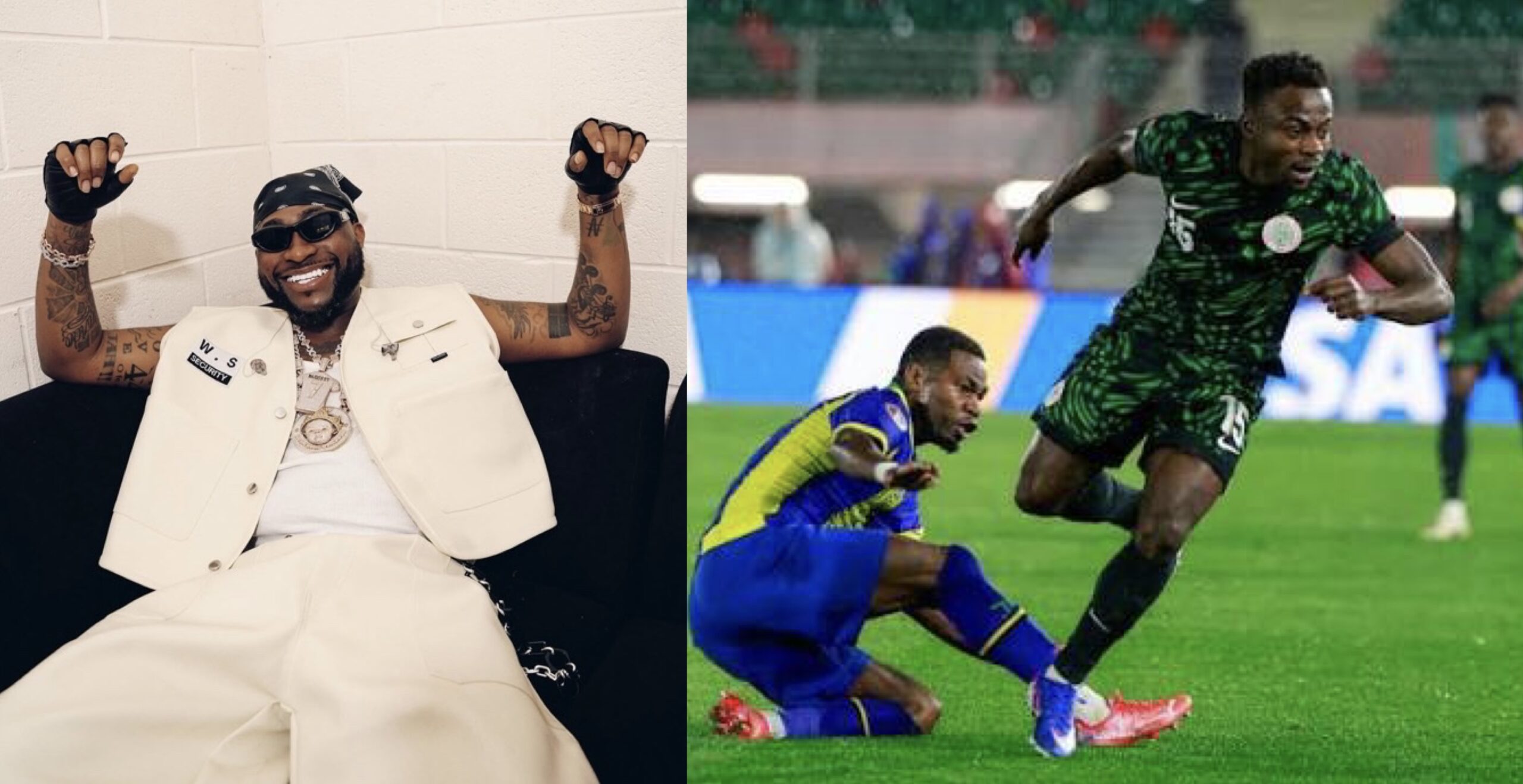 Davido Wins $96,564 After Successful AFCON Bet on Nigeria