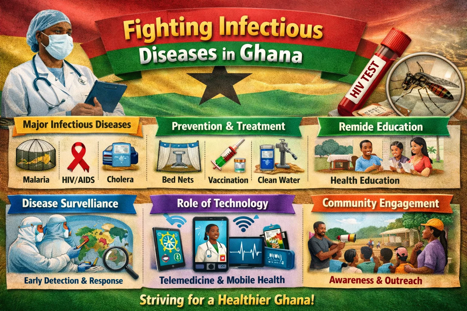 Fighting Infectious Diseases in Ghana