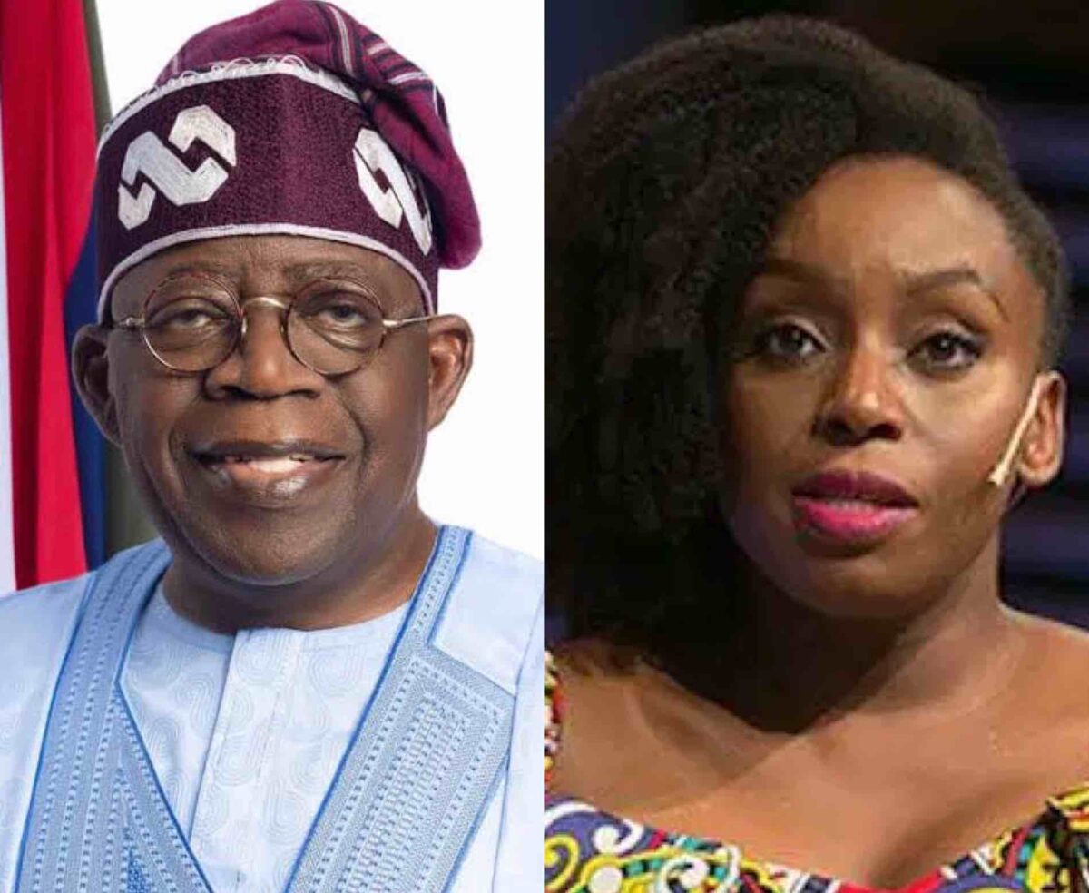 President Tinubu Condoles Chimamanda Adichie