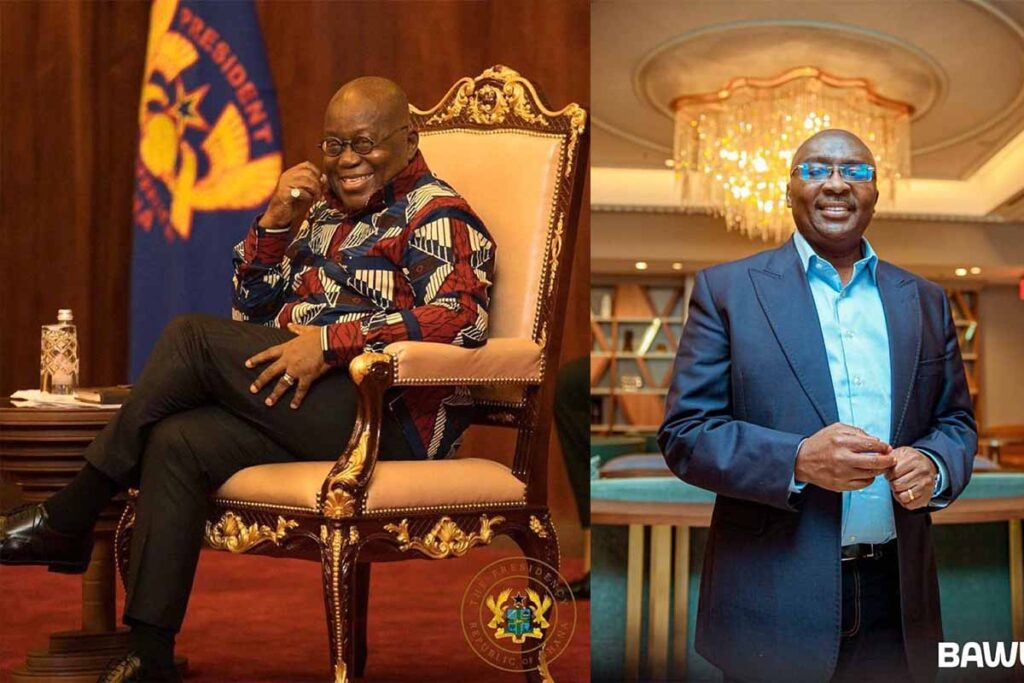 Ministers- nana addo and vice