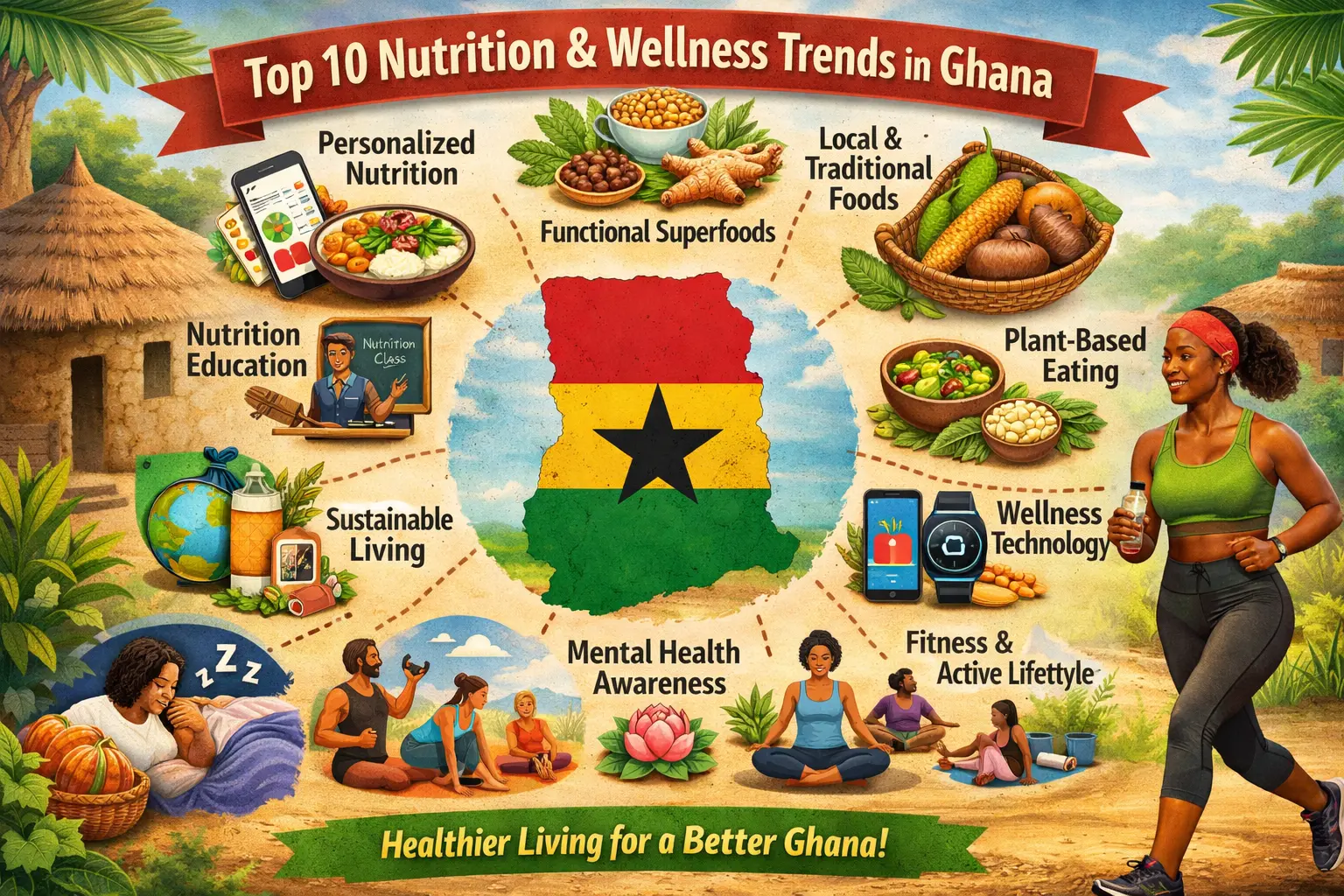 Top 10 Nutrition and Wellness Trends in Ghana