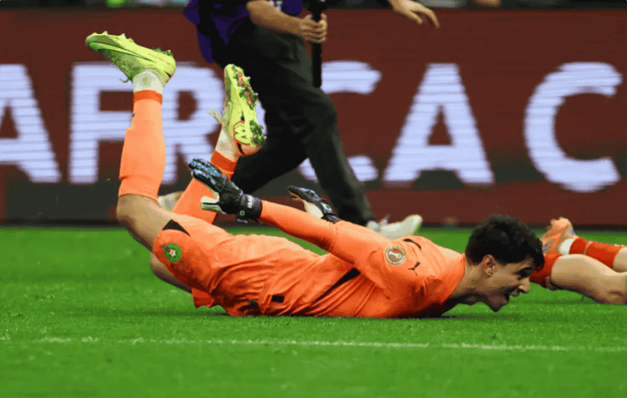 morocco celebrates victory over nigeria