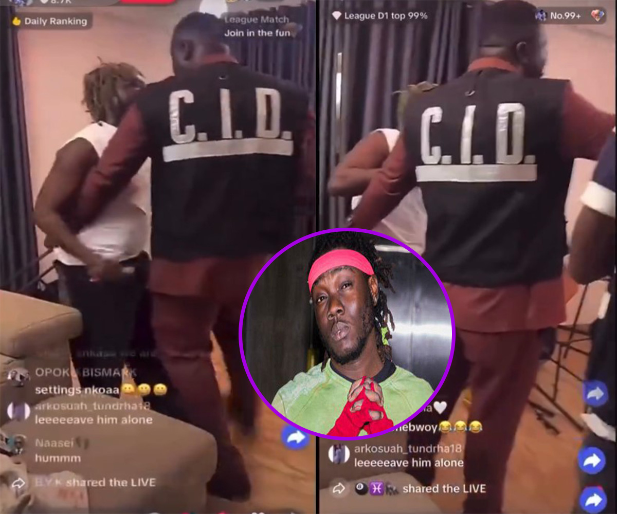 showboy arrest by cid on livestream