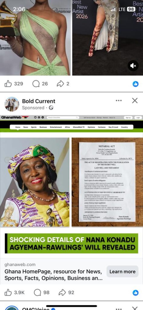 ghanaweb facebook post