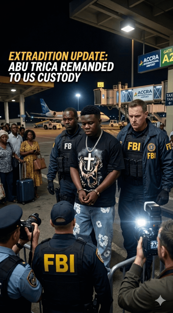 Abu trica excorted to US