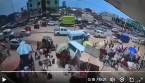 CCTV Captures Terrifying Moment