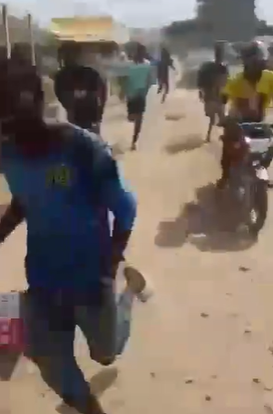 Chaos at Adjen Kotoku Onion Market