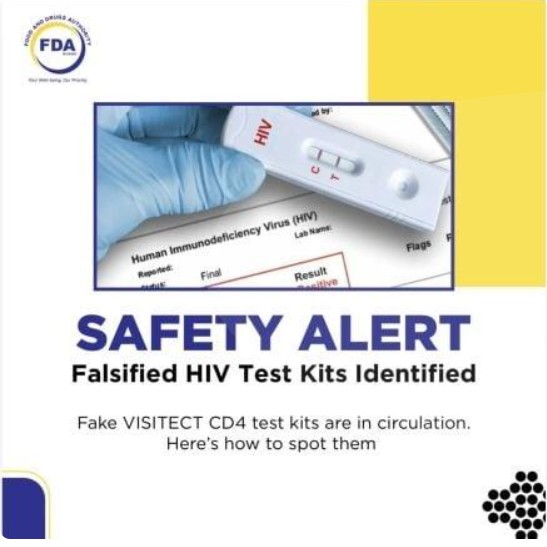 FDA Warns of Fake HIV Test Kits