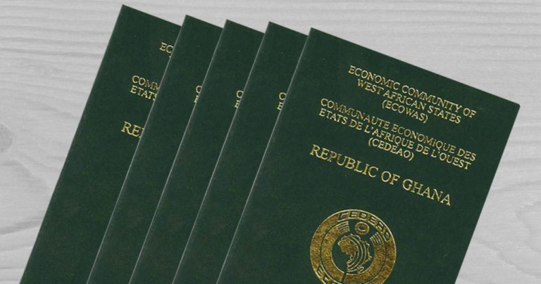 Ghana passport in 2026