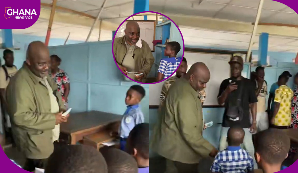 Hon. Michael Okyere Baafi Basic School Visit, A Gesture of Support for New Juaben South Pupils_