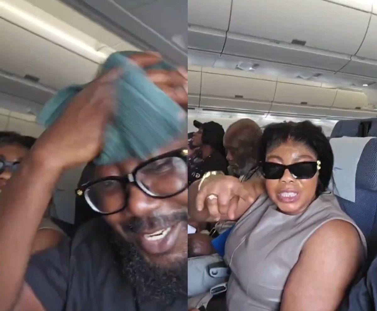 No AC in a flight from London to Ghana