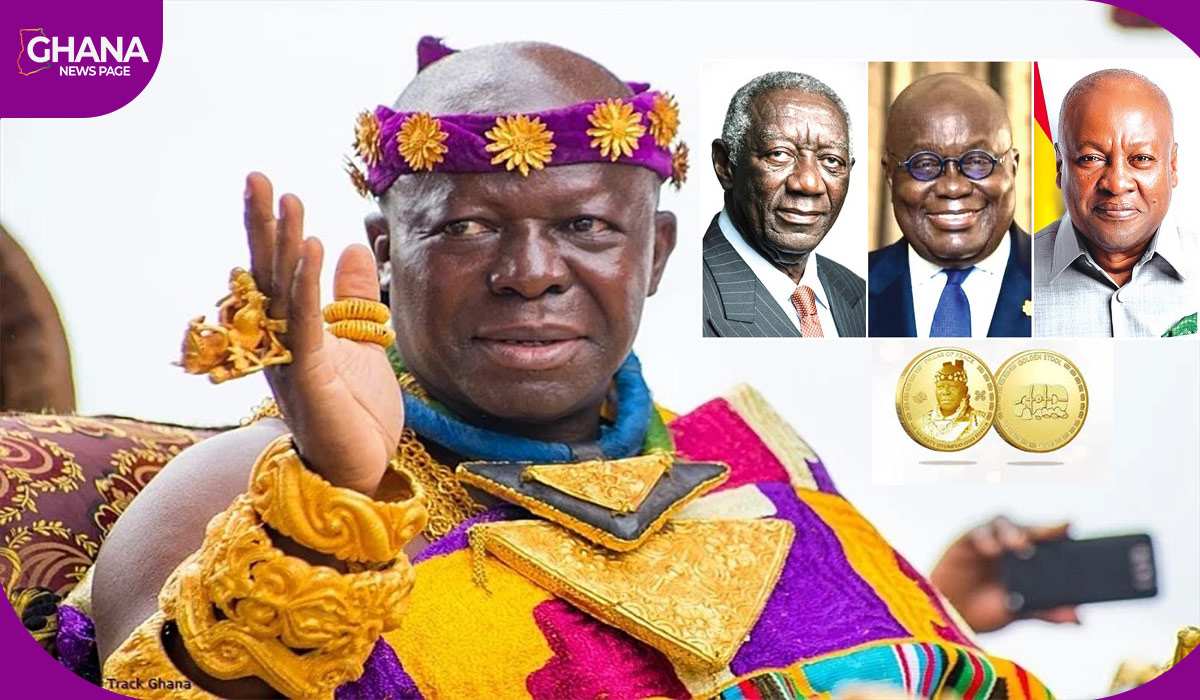 Royal Recognition_ Why Otumfuo is Honoring Mahama, Akufo-Addo, and Kufuor with Gold Medals