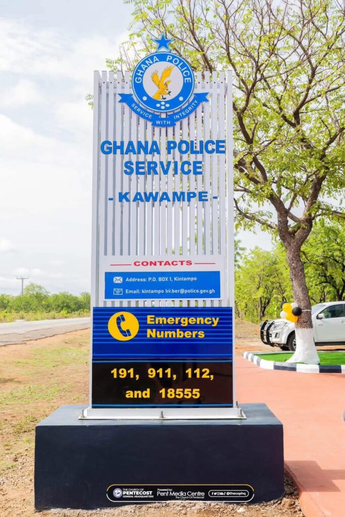 The Church of Pentecost Hands Over Ultra-Modern Police Station to Bono East Command