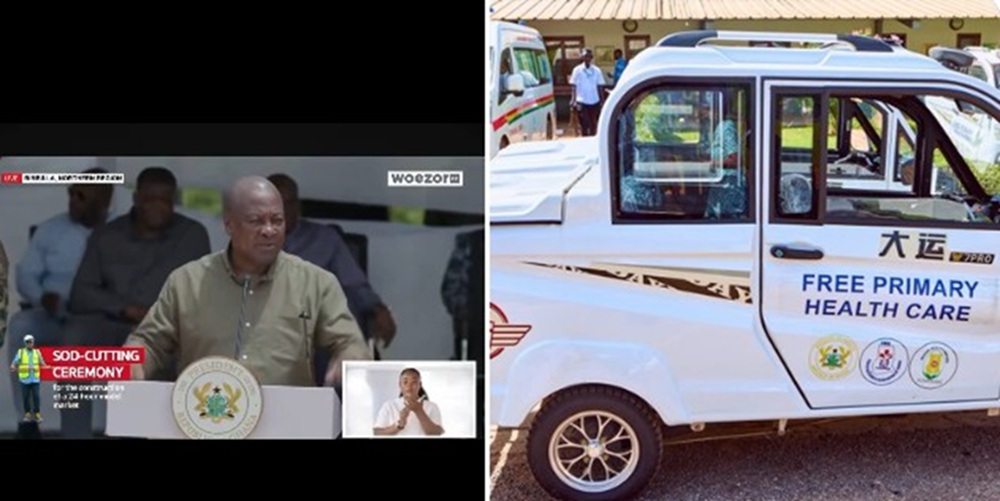 Tricycles distributed