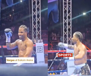 Vargas Knocks Out Dowourna and Steals the Show with ‘Kakalika’ Dance at Bukom Arena