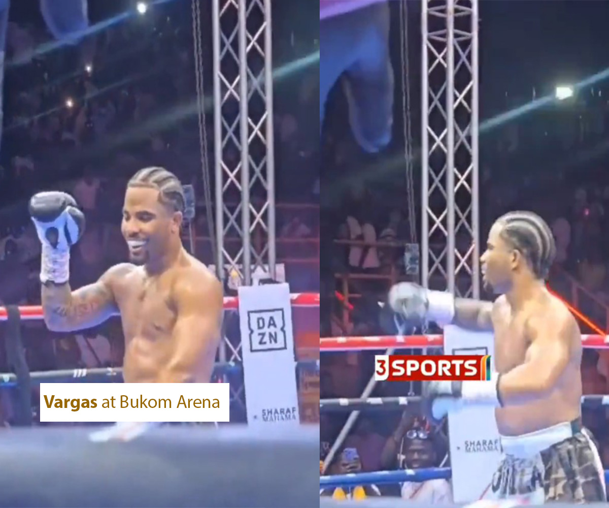Vargas Knocks Out Dowourna and Steals the Show with ‘Kakalika’ Dance at Bukom Arena