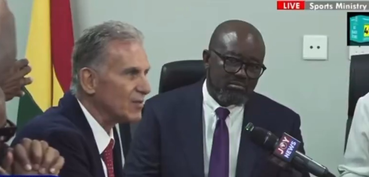 Video: Carlos Queiroz officially welcomed by Sports Minister ahead of Black Stars unveiling
