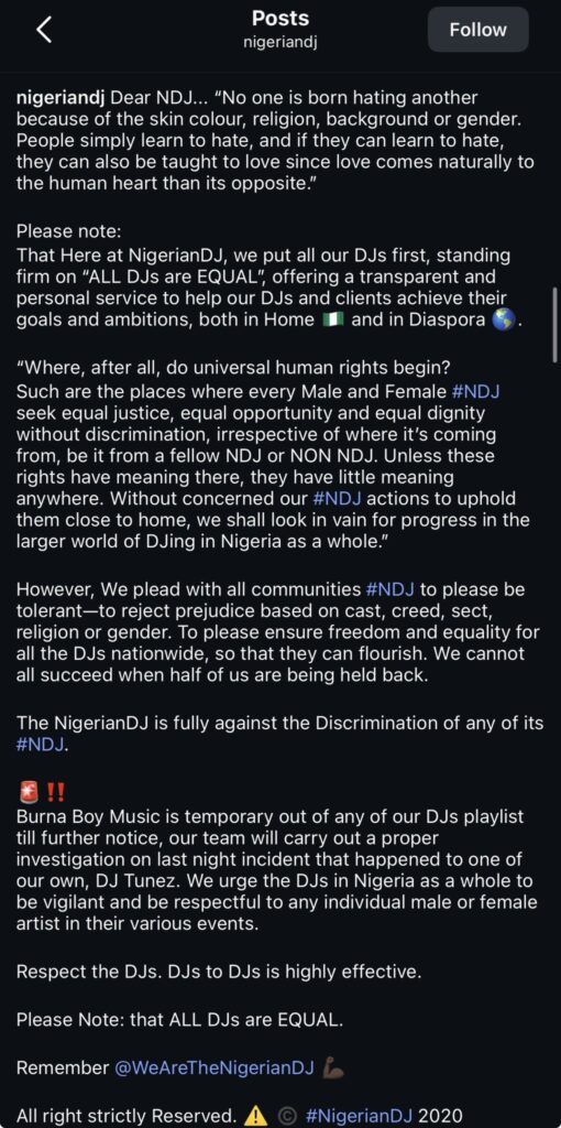 burna boy and dj tunes crash