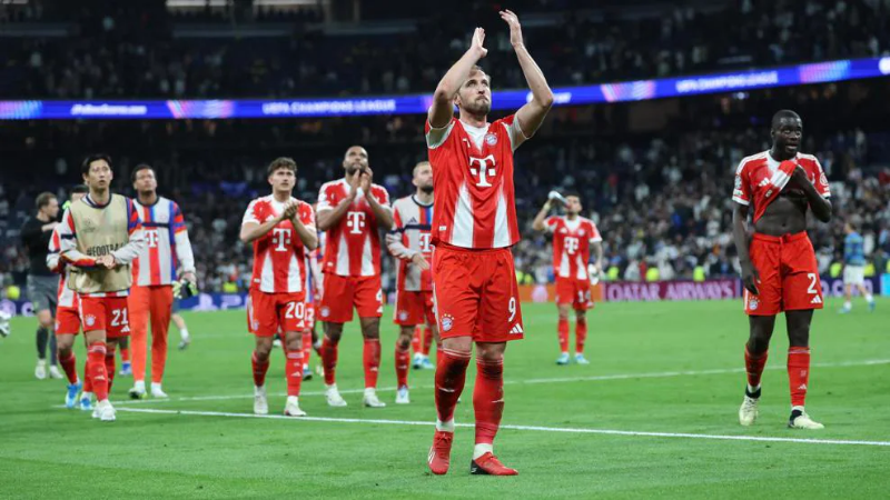 Champions League Quarter-Finals Harry Kane