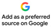 add as a preferred source on google