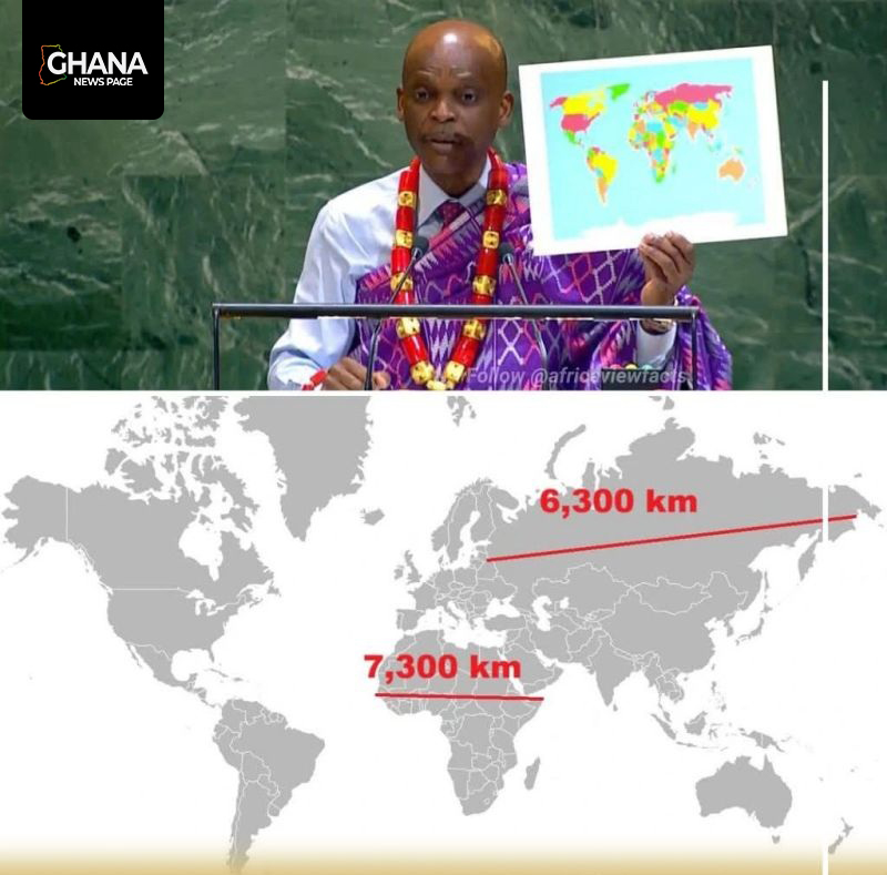 togo leads african map correction