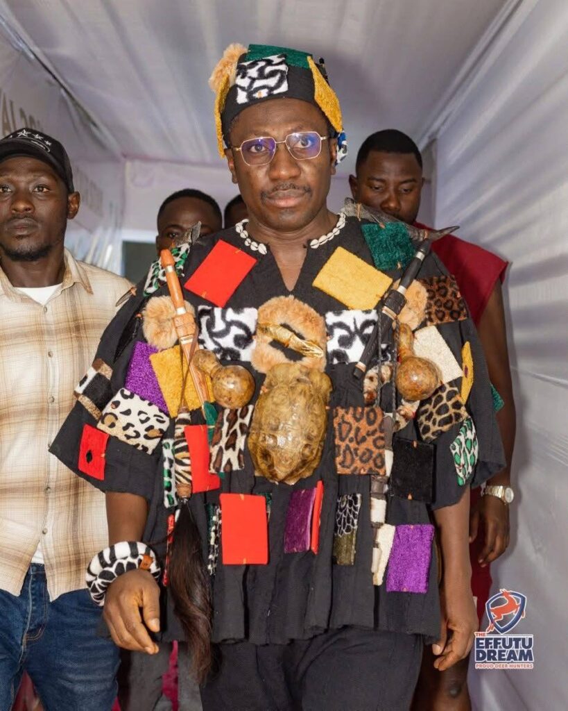 Afenyo-Markin Steals the Show in Stunning Traditional Regalia at 2026 Aboakyer Festival___