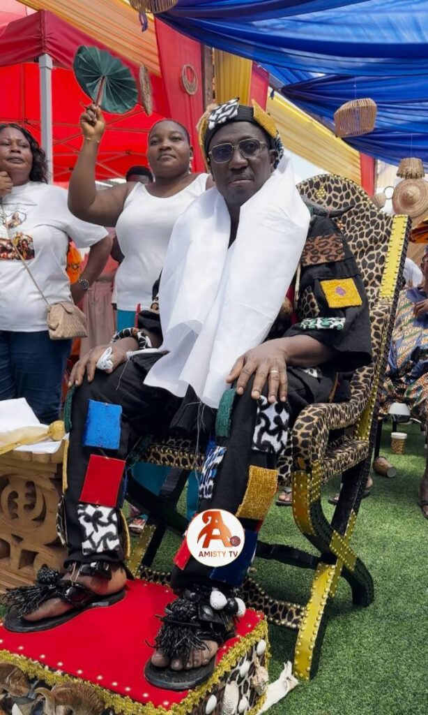Afenyo-Markin Steals the Show in Stunning Traditional Regalia at 2026 Aboakyer Festival___