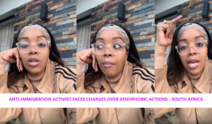 Anti-Immigration Activist Faces Charges Over Xenophobic Actions - South Africa