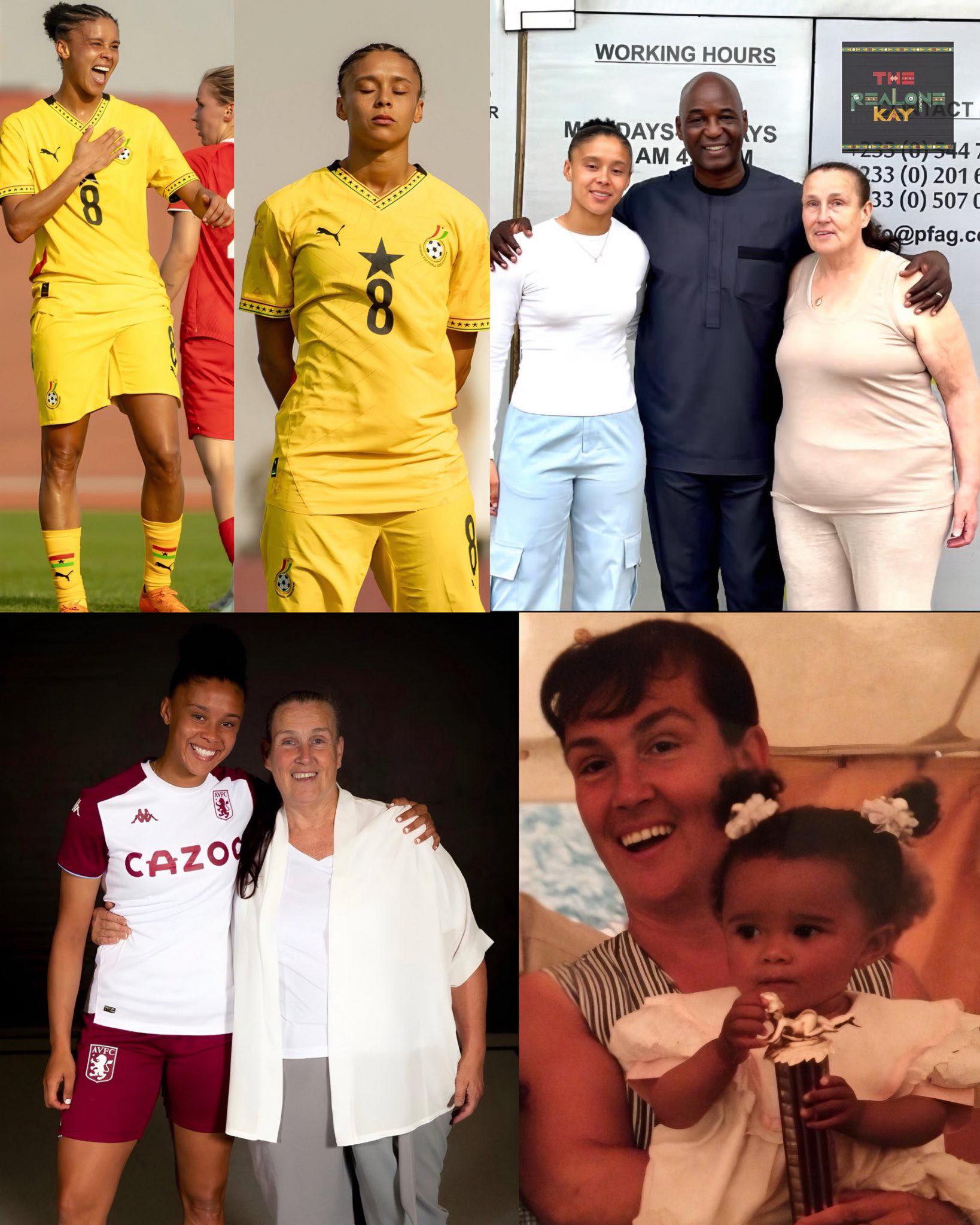 Chantelle Boye-Hlorkah Celebrates Emotional Family Homecoming in Accra