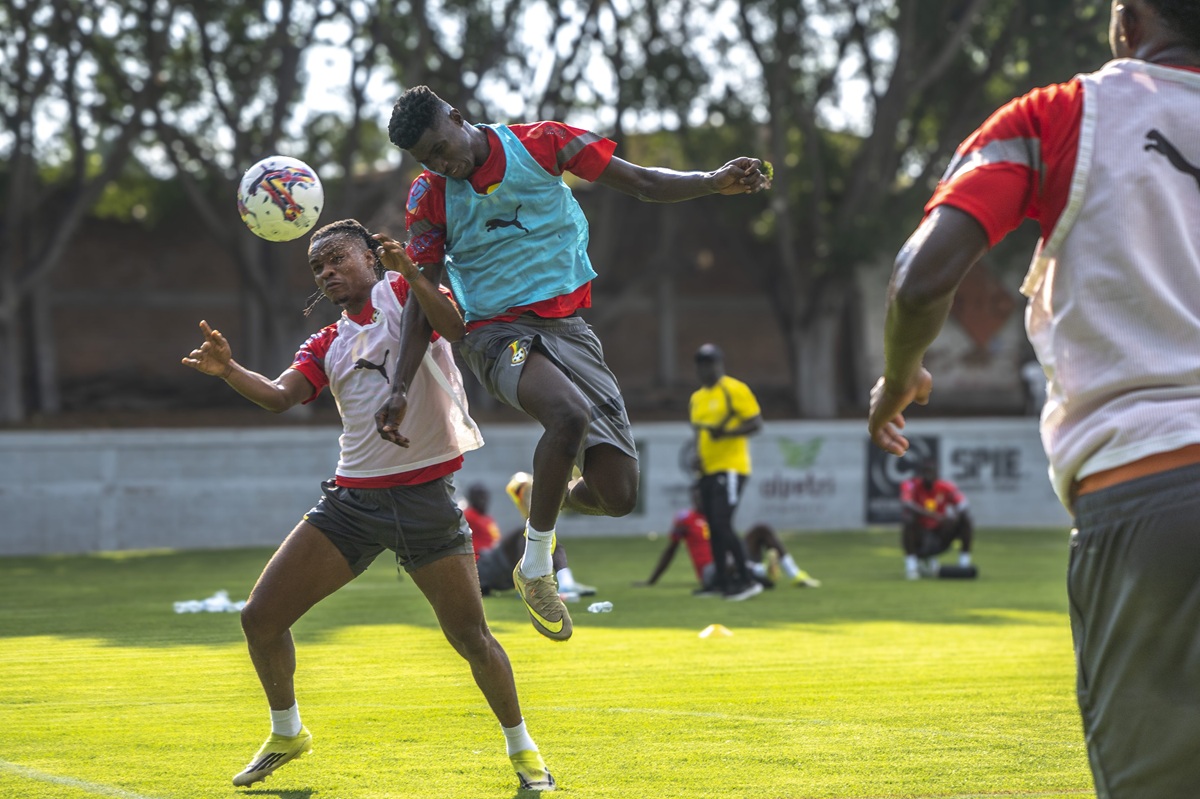 Ghana Black Stars Camp in Puebla for Mexico Friendly